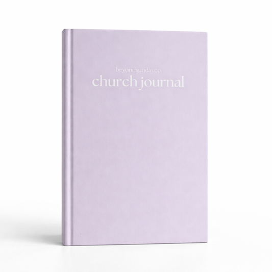 The Beyond Sunday Co Church Journal (Pastel Purple)