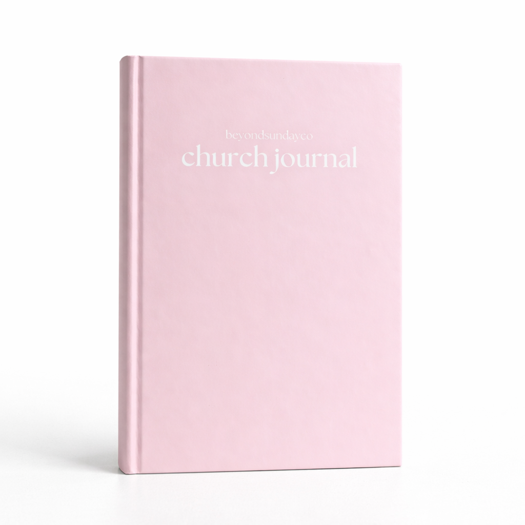 The Beyond Sunday Co Church Journal (Pastel Pink)